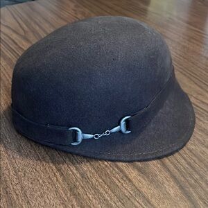 Callanan Chapeaux Preta Porter Brown Equestrian Style Hat Wool Hat